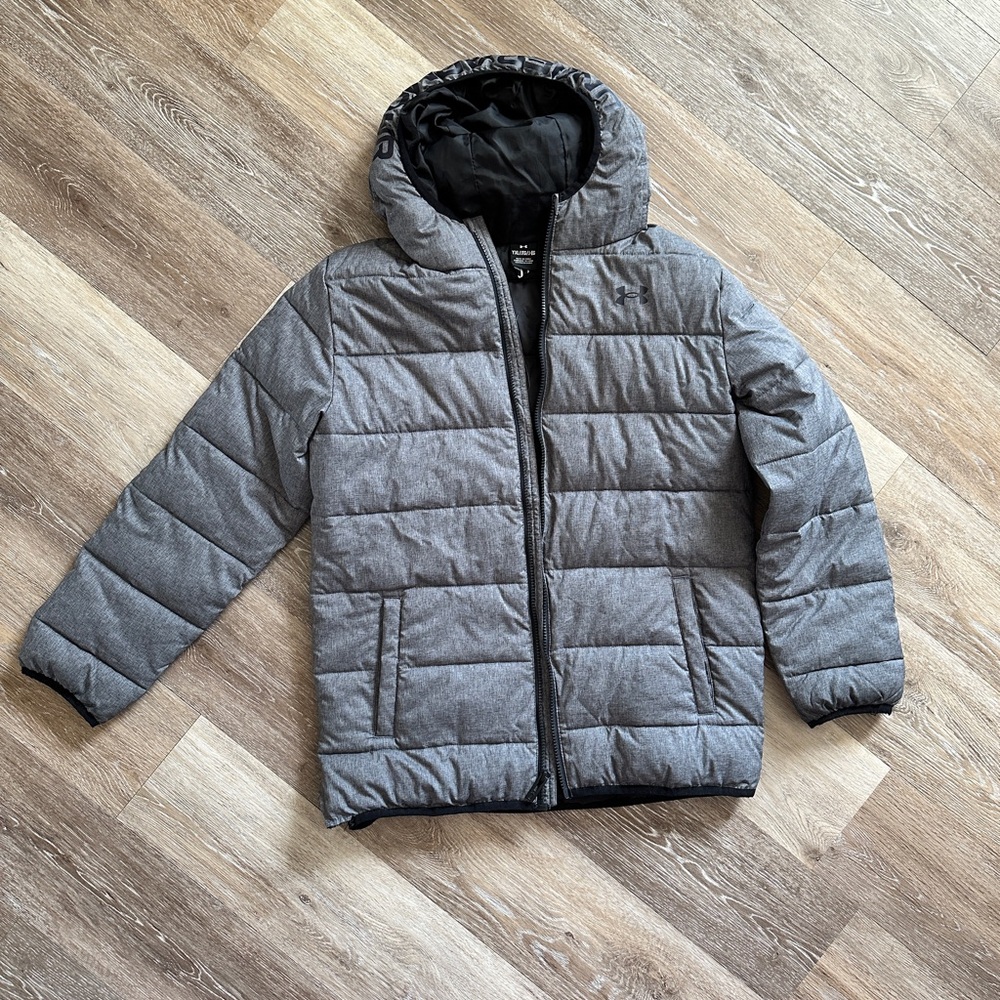 Under Armour Kids Gray Puffer Jacket